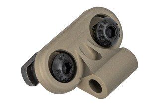 Surefire Scout Pro MLOK Swivel Mount has a Tan hard coat finish